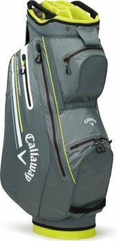Borsa da golf Cart Bag Callaway Chev Dry 14 Charcoal/Flower Yellow Borsa da golf Cart Bag - 2