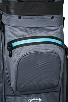 Cart Bag Callaway ORG 14 HD Graphite/Electric Blue Cart Bag - 8