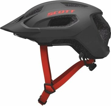 Pyöräilykypärä Scott Supra (CE) Helmet Dark Grey/Red UNI (54-61 cm) Pyöräilykypärä - 2
