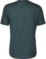 Fietsshirt Scott Trail Flow S/SL Men's T-shirt Green/Aruba Green S - 1