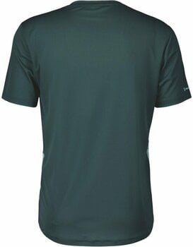 Odzież kolarska / koszulka Scott Trail Flow S/SL Men's Shirt Podkoszulek Green/Aruba Green S - 2