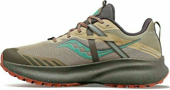 Trail running shoes
 Saucony Ride 15 Trail Womens Shoes Desert/Sprig 37 Trail running shoes - 2