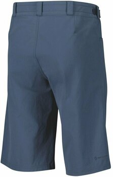 Pantaloncini e pantaloni da ciclismo Scott Trail Flow w/pad Metal Blue M Pantaloncini e pantaloni da ciclismo - 2