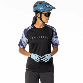 Maillot de cyclisme Scott Trail Contessa Signature S/SL Women's Shirt Maillot Black XS - 4