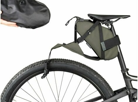 Geantă pentru bicicletă Topeak BackLoader X Verde 15L - 5