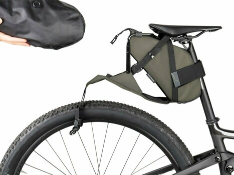 Cyklistická taška Topeak BackLoader X Sedlová taška Green 10L - 5