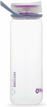Waterfles Hydrapak Recon 750 ml Clear/Iris/Violet Waterfles - 4