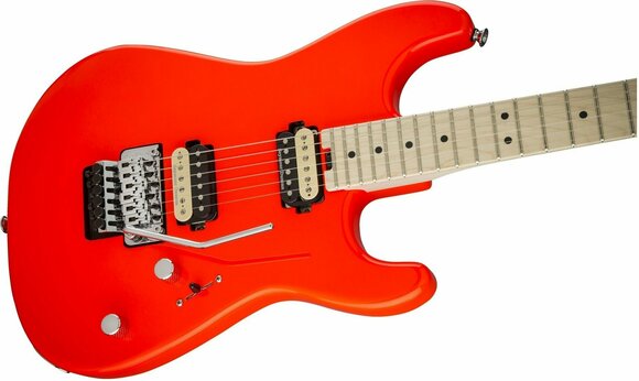 Electric guitar Charvel Pro Mod San Dimas Style 1 HH FR MN Rocket Red - 2
