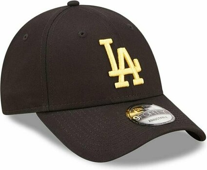 Kappe Los Angeles Dodgers 9Forty MLB League Essential Black/Yellow UNI Kappe - 2