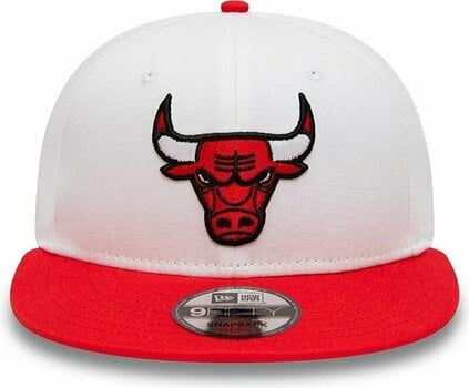 Șapcă Chicago Bulls 9Fifty NBA White Crown Patches White S/M Șapcă - 3