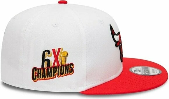 Kasket Chicago Bulls 9Fifty NBA White Crown Patches White S/M Kasket - 4