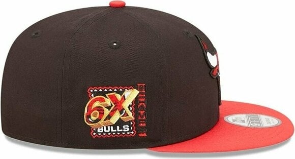 Καπέλο Chicago Bulls 9Fifty NBA Team Patch Black S/M Καπέλο - 4