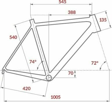 Gravel / Cyclocrossrad DEMA Gritch 5 Shimano GRX RX400 2x10 Blue/Black L Shimano 2023 - 2