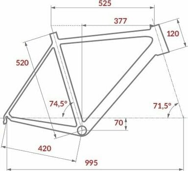 Gravel / Cyclocross kerékpár DEMA Gritch 3 L-TWOO 10-Speed 1x10 Yellow/Dark Gray M L-Twoo 2023 - 2