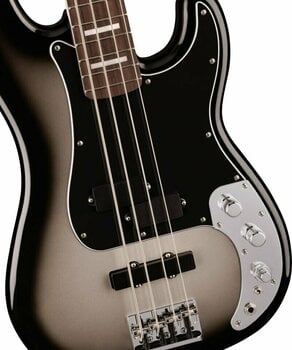 E-Bass Fender Troy Sanders Precision Bass Silverburst - 4