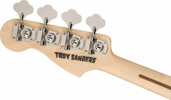 Elektrická baskytara Fender Troy Sanders Precision Bass Silverburst - 6