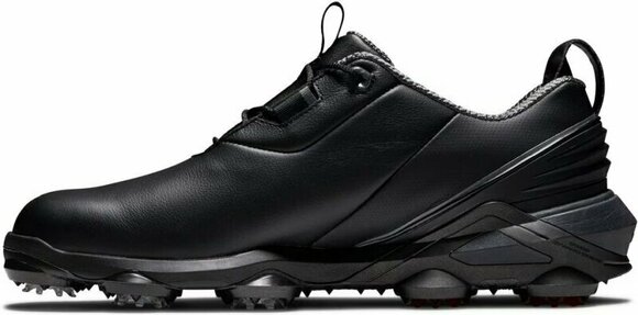 Férfi golfcipők Footjoy Tour Alpha Mens Golf Shoes Black/Charcoal/Red 42 - 2