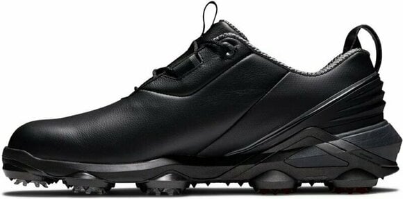 Herren Golfschuhe Footjoy Tour Alpha Mens Golf Shoes Black/Charcoal/Red 44,5 - 2