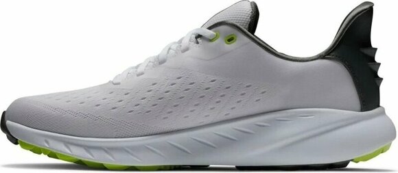 Мъжки голф обувки Footjoy Flex XP Mens Golf Shoes White/Black/Lime 42 - 2