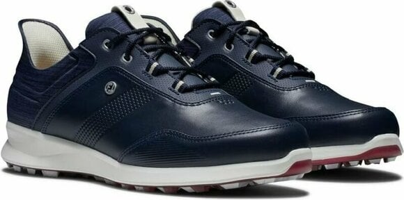 Chaussures de golf pour femmes Footjoy Stratos Womens Golf Shoes Navy/White 39 - 4