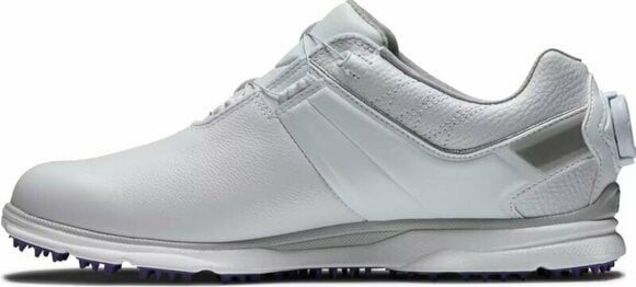 Golfschoenen voor dames Footjoy Pro SL BOA Womens Golf Shoes White/Grey 41 - 2