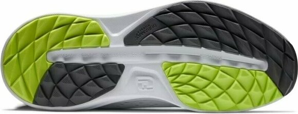 Мъжки голф обувки Footjoy Flex XP Mens Golf Shoes White/Black/Lime 42,5 - 3