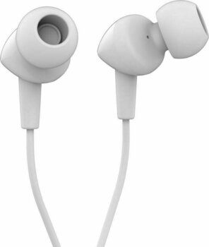 En la oreja los auriculares JBL C100SI White - 2