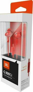 Auscultadores intra-auriculares JBL C100SI Red - 6