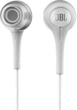 En la oreja los auriculares JBL T200A White - 2