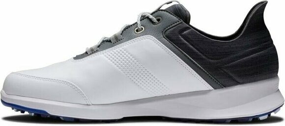 Men's golf shoes Footjoy Stratos White/Black/Iron 39 Men's golf shoes - 2