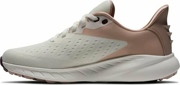 Damen Golfschuhe Footjoy Flex XP Womens Golf Shoes Beige/Peach/Blue 40,5 - 2