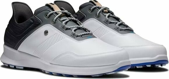 Moški čevlji za golf Footjoy Stratos White/Black/Iron 47 Moški čevlji za golf - 4