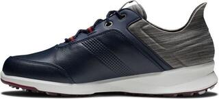 Pánské golfové boty Footjoy Stratos Navy/Grey/Beige - 1