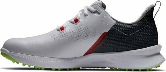 Férfi golfcipők Footjoy FJ Fuel Mens Golf Shoes White/Navy/Lime 42 - 2