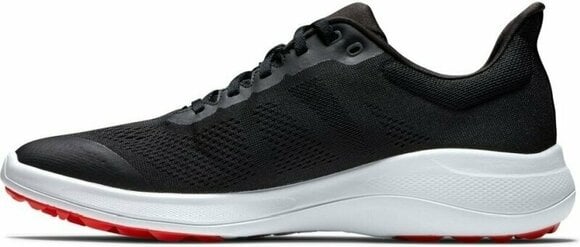 Herren Golfschuhe Footjoy Flex Mens Golf Shoes Black/White/Red 44 - 2