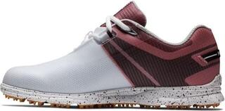 Dámske golfové boty Footjoy Pro SL Sport White/Black/Burgundy - 1