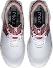 Dámske golfové boty Footjoy Pro SL Sport White/Black/Burgundy - 5