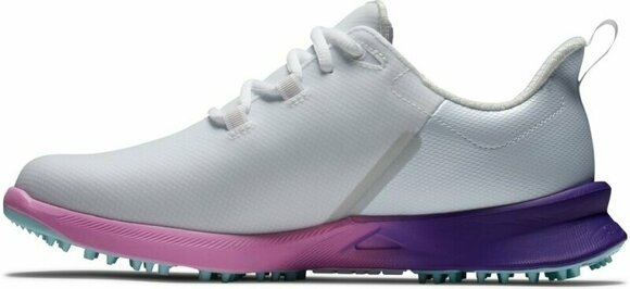 Women's golf shoes Footjoy FJ Fuel Sport Womens Golf Shoes White/Purple/Pink 36,5 - 2