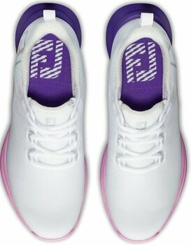 Dámske golfové boty Footjoy FJ Fuel Sport Womens Golf Shoes White/Purple/Pink 36,5 - 6
