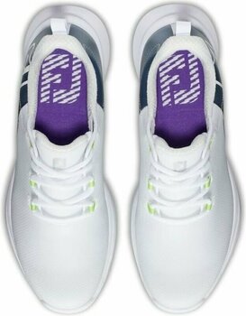 Női golfcipők Footjoy FJ Fuel Sport Womens Golf Shoes White/Pink/Blue 37 - 6