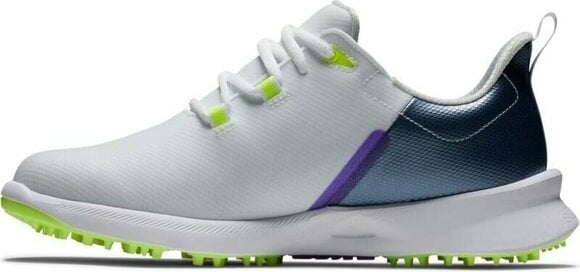 Calçado de golfe para mulher Footjoy FJ Fuel Sport Womens Golf Shoes White/Pink/Blue 38 - 2