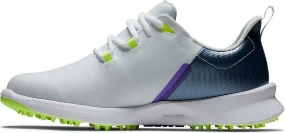 Calçado de golfe para mulher Footjoy FJ Fuel Sport Womens Golf Shoes White/Pink/Blue 40,5 - 2