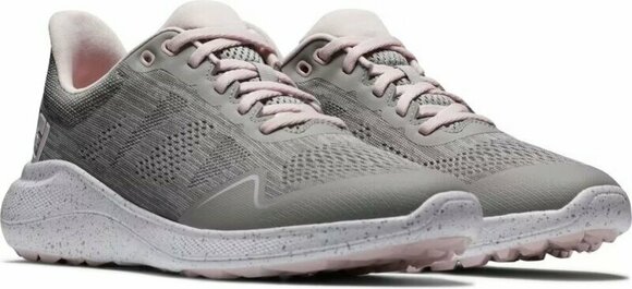 Naisten golfkengät Footjoy Flex Womens Golf Shoes Grey/Pink 36 - 4