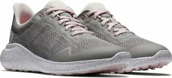Damskie buty golfowe Footjoy Flex Womens Golf Shoes Grey/Pink 38 - 4
