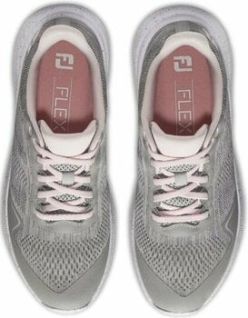 Calçado de golfe para mulher Footjoy Flex Womens Golf Shoes Grey/Pink 38 - 6