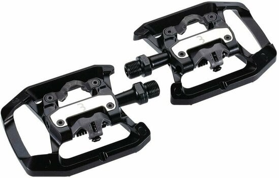 Clipless Pedals BBB DualChoice Black Clip-In Pedals - 3