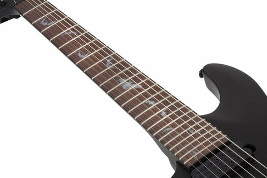 Elektrische gitaar Schecter Damien-7 Left Handed Satin Black (Zo goed als nieuw) - 9