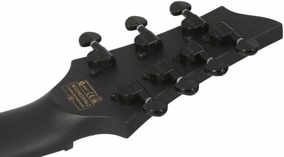 7-string Electric Guitar Schecter Damien-7 Left Handed Satin Black (Pre-owned) - 11