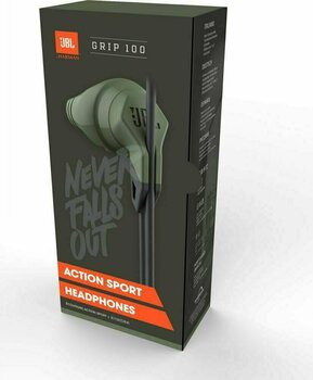Ecouteurs intra-auriculaires JBL Grip 100 Olive - 7