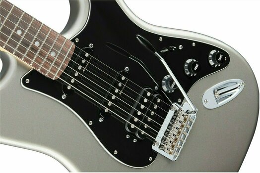 Elektrische gitaar Fender Deluxe Stratocaster HSS RW Tungsten - 3